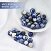 2 Strands Natural South Africa Sodalite Beads Strands G-BBC0001-02B-4