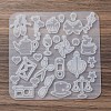 Pendant Silicone Molds AJEW-S041-04A-4