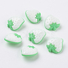 Acrylic Strawberry Shank Buttons BUTT-E021-B-07-1