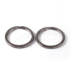 Tarnish Resistant 304 Stainless Steel Split Key Rings STAS-L176-21-1