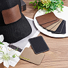 9Pcs 3 Colors Imitation Leather Laserable Label Tags DIY-FG0003-46-5