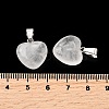 Natural Quartz Crystal Pendants G-I311-A12-4