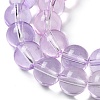 Baking Paint Transparent Glass Beads X1-DGLA-M001-10mm-04-3
