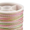 12 Rolls 12 Colors Polyester Cord OCOR-L046-B02-3