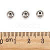 Tarnish Resistant 201 Stainless Steel Beads STAS-R033-6mm-4