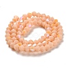 Opaque Solid Color Imitation Jade Glass Beads Strands LS-EGLA-A039-P4mm-L06-2