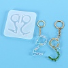 Key Shape DIY Pendant Silicone Molds DIY-F114-15-1