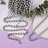 Tarnish Resistant 304 Stainless Steel Ball Chains CHS-A002B-1.5mm-6