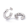 Tarnish Resistant 201 Stainless Steel Stud Earrings EJEW-F272-02A-P-2