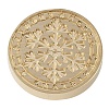 Christmas Series Wax Seal Brass Stamp Head AJEW-M037-01G-25-2