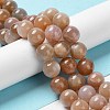 Natural Sunstone Beads Strands G-N327-01B-03-4