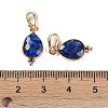 Natural Lapis Lazuli Faceted Pendans X-KK-L218-004G-08-3