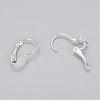 Brass Leverback Earring Findings KK-B797-2-2