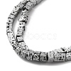 Electroplated Natural Lava Rock Beads Strands G-Q1009-B01-02E-3