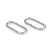 Non-Tarnish 304 Stainless Steel Linking Rings STAS-I149-17P-2