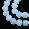 Transparent Glass Beads Strands GLAA-T032-T8mm-14-2