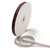 100 Yards Polka Dot Print Nylon Ribbons OCOR-G014-01C-1