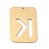 Ion Plating(IP) 304 Stainless Steel Pendants STAS-K216-49K-G-4