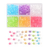 Transparent Acrylic Beads TACR-YW0001-6MM-01-4