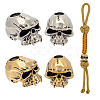 4Pcs 2 Colors Brass Beads KK-NB0003-97-1