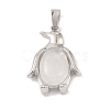 Natural Quartz Crystal Pendants G-A224-02P-03-1