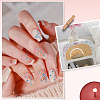 6 Styles Resin & Terylene & Acrylic Face Painting Stickers AJEW-SP0002-66-7