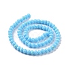 Electroplate Opaque Solid Color Glass Beads Strands EGLA-A034-P2mm-L11-2