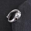 Frog Alloy with Natural  Red Corundum Cuff Rings FS-WGCE30D-01-1