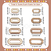 16Pcs 4 Style Zinc Alloy Screw-in Grommet Eyelet Findings FIND-WR0008-55-2