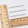 150Pcs 304 Stainless Steel Curb Chains Extender STAS-DC0013-10-3