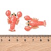 304 Stainless Steel Enamel Pendants STAS-Q119-15G-3