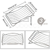 Iron Art Soap Dishes IFIN-WH0052-76P-2