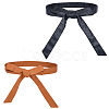 2Pcs 2 Colors PU Leather Wrap Belts for Coat AJEW-CL0005-21B-8
