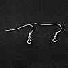 304 Stainless Steel Earring Hooks STAS-L258-001B-S-2