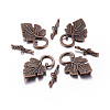 Alloy Toggle Clasps X-PALLOY-A20005-R-FF-2