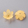 Frosted Acrylic Bead Caps MACR-S371-07A-719-2