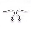 304 Stainless Steel Earring Hooks STAS-O119-07B-2