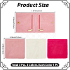 3Pcs 3 Colors Folding Velvet Jewelry Storage Bags for Earrings Rings Bracelets ABAG-CN0001-69B-2