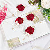 Rose Ribbon Brooch JEWB-WH0010-12B-5