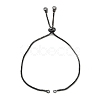Rack Plating Adjustable Brass Slider Bracelet Making KK-M269-25-3