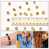 80Pcs 8 Styles Tibetan Style European Beads DIY-NB0012-43F-4