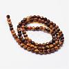 Natural Tiger Eye Beads Strands G-N0179-16-4mm-2