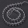Synthetic Quartz Crystal Beads Strands GSR10mmA039-1-4