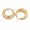 PVD Vacuum Plating 202 Stainless Steel Hoop Earring EJEW-H003-19G-02-2
