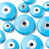 12Pcs 3 Style Synthetic Turquoise Beads G-LS0001-72-4