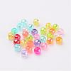 Transparent AB Color Acrylic Beads X-PL731M-2