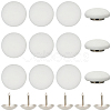 36Pcs Flat Round Cloth Cap Nail Buttons BUTT-CY0001-34B-1