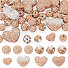 38Pcs Handmade Polymer Clay Rhinestone Beads CLAY-BT0001-14-1