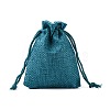 Burlap Packing Pouches Drawstring Bags ABAG-Q050-7x9-17-3