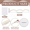 20Pcs Fan Shaped Wooden Frames DIY-BC0017-14B-2